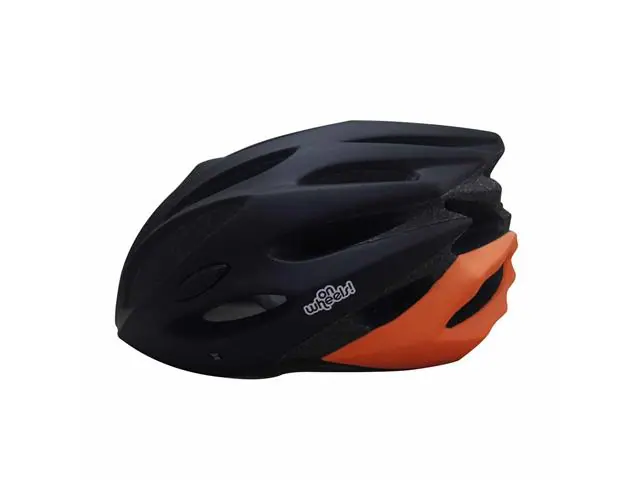 Casco Sport Negro Naranjo M(55-58) On Wheels