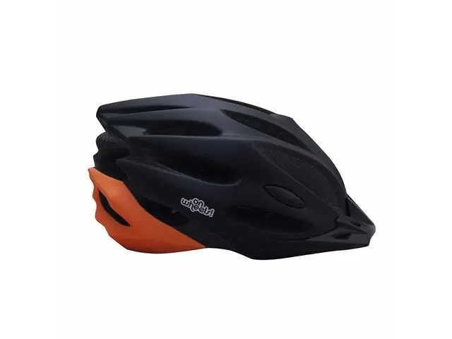 Casco Sport Negro Naranjo M(55-58) On Wheels