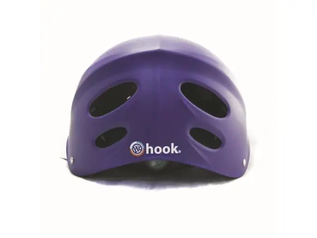 Casco Street con Luz Morado Talla M(54-57Cm) Hook