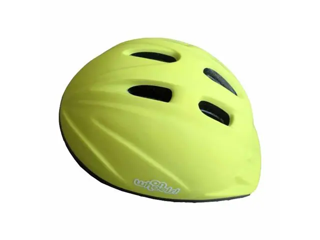 Set Casco y Protecciones Ow Infantil Amarillo On Wheels