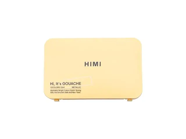 Set de Gouache Metalizada 12 Colores 12ml Himi-Miya
