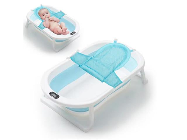 Bañera para Bebés Retráctil + Malla Delgada Celeste B03 Úpale