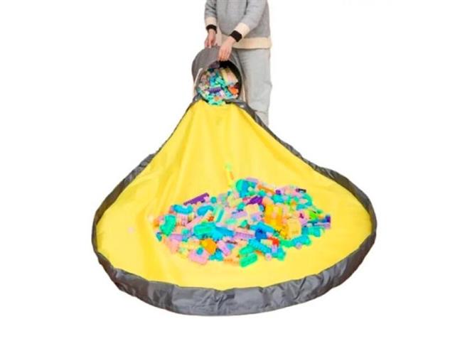 Canasta Organizadora De Juguetes Gris Úpale