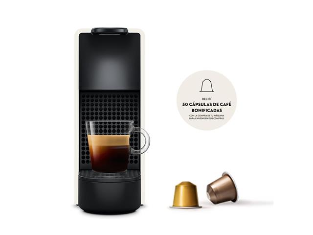 Cafetera Nespresso Essenza Mini Blanca 
