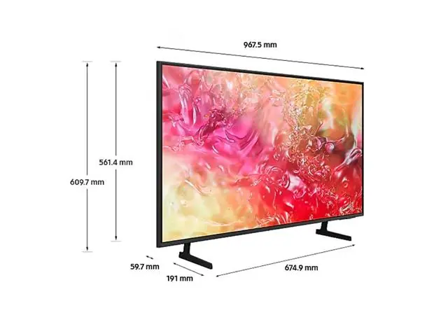 55'' Crystal UHD 4K DU7000 Smart TV (2024) Samsung