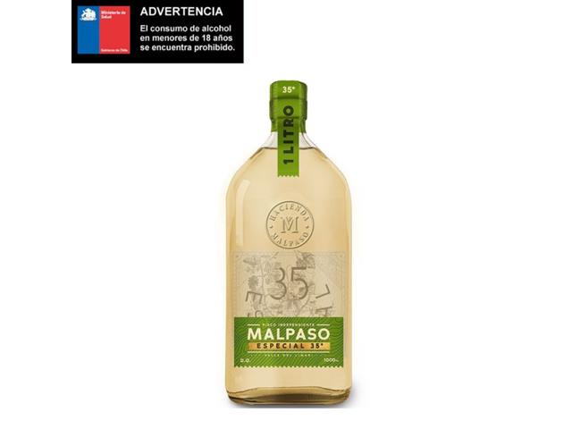 Pisco Malpaso Especial 35° 1000cc