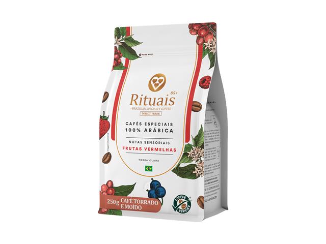 Combo 3 Corações Café Torrado e Moído Rituais Frutas Vermelhas 500G - 2