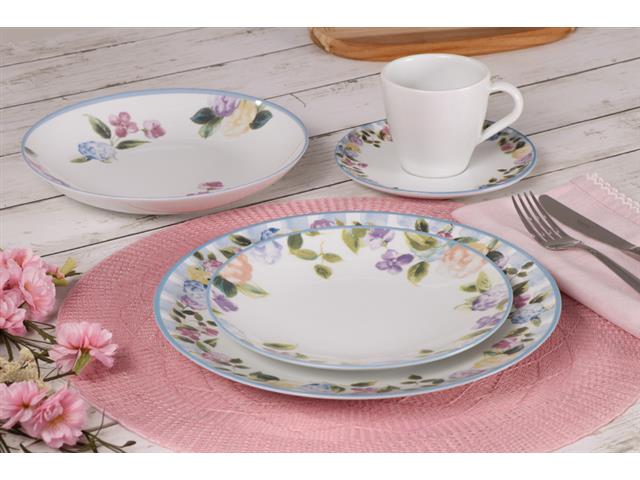 Aparelho de Jantar Tramontina Aura em Porcelana Decorada 20 Peças - 5