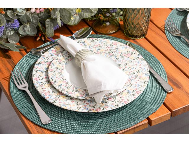 Aparelho de Jantar Tramontina Dalina em Porcelana Decorada 20 Peças - 5