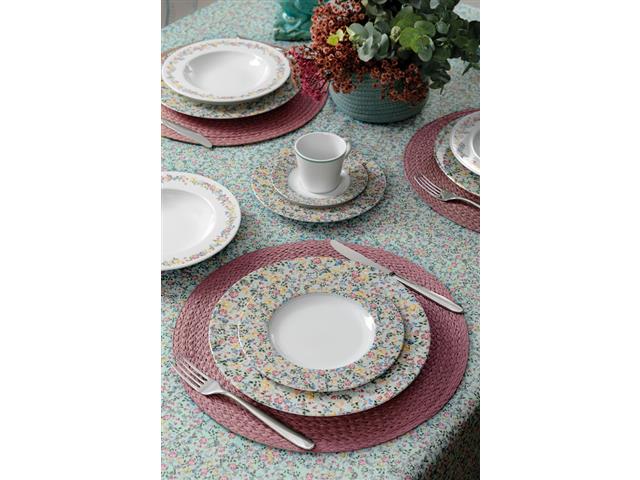 Aparelho de Jantar Tramontina Dalina em Porcelana Decorada 20 Peças - 6
