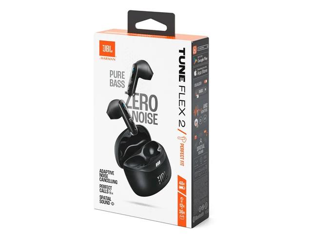 Fone de Ouvido JBL Tune Flex 2 Preto - 1