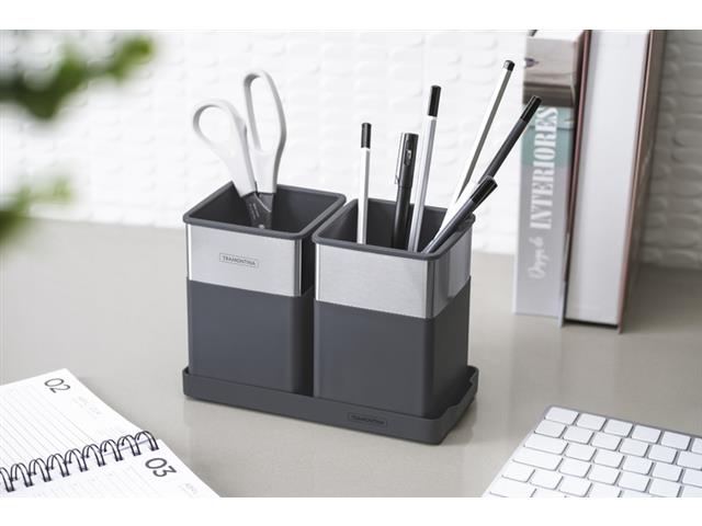 Organizador Multiúso Tramontina em Aço Inox e Poliestireno Simétrico - 3