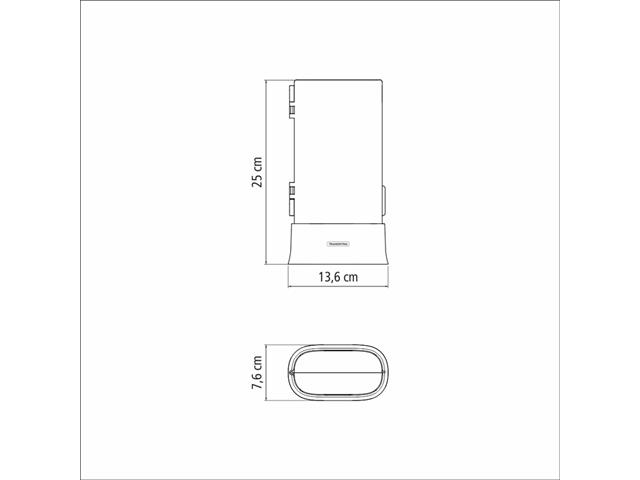 Porta-Ervas de Geladeira Tramontina Organizzare 1,2 L - 3