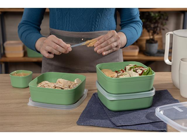 Pote Tramontina MixColor em Polipropileno Verde Sálvia com Tampa 1,1 L - 1