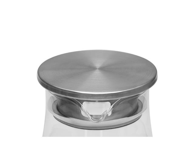 Jarra em Vidro Borossilicato Tramontina com Tampa em Aço Inox 1,8 L - 2