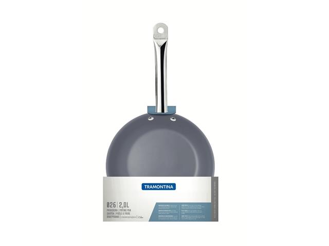 Frigideira Rasa Tramontina Professional em Aço Inox 2,2 L - 1