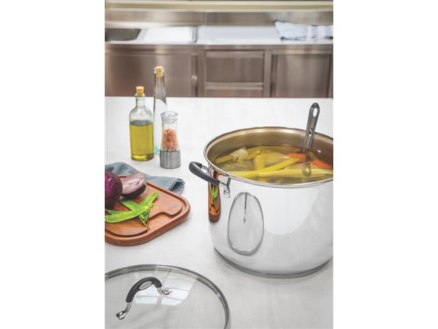 Caldeirão Tramontina Astro Silicone em Aço Inox com Tampa 7,6 L - 2
