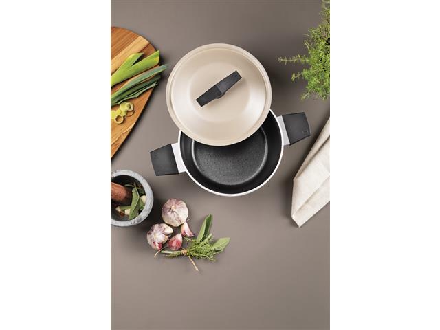 Jogo de Panelas Tramontina Spezia Antiaderente Starflon Areia 4 Peças - 6