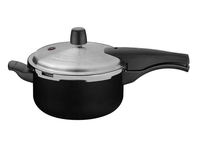 Panela de Pressão Tramontina Vancouver Alumínio Antiaderente Preto 3L - 1