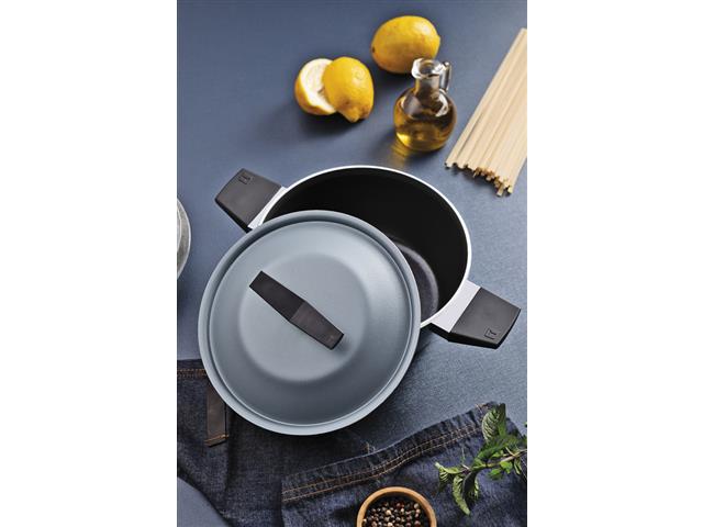 Caçarola Tramontina Spezia Induction Alumínio Antiaderente Azul 24cm - 4