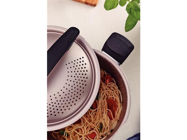 Espagueteira Tramontina Milazzo Antiaderente Amêndoa 22 cm - 7