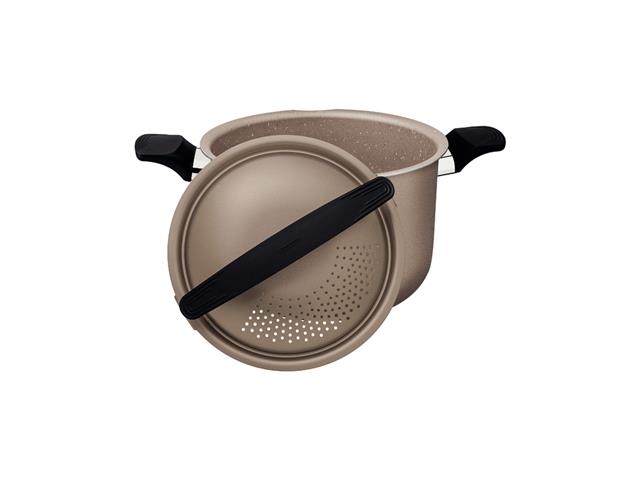 Espagueteira Tramontina Milazzo Antiaderente Amêndoa 22 cm - 2