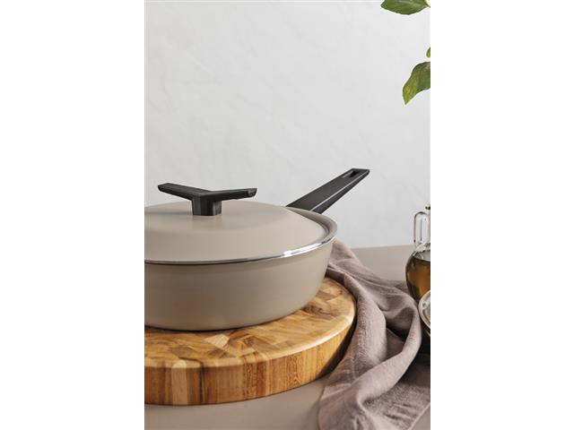 Frigideira Funda Tramontina Spezia Induction Antiaderente Areia 24 cm - 4