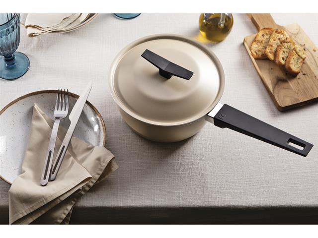 Panela Tramontina Spezia Induction Antiaderente Areia 20 cm - 3