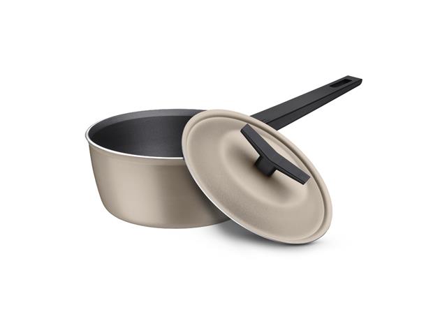 Panela Tramontina Spezia Induction Antiaderente Areia 20 cm - 1