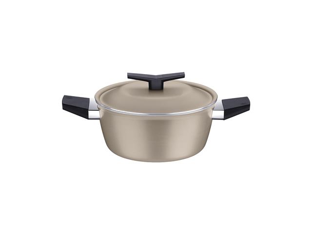 Panela Tramontina Spezia Induction em Alumínio Antiaderente Areia 18cm - 4