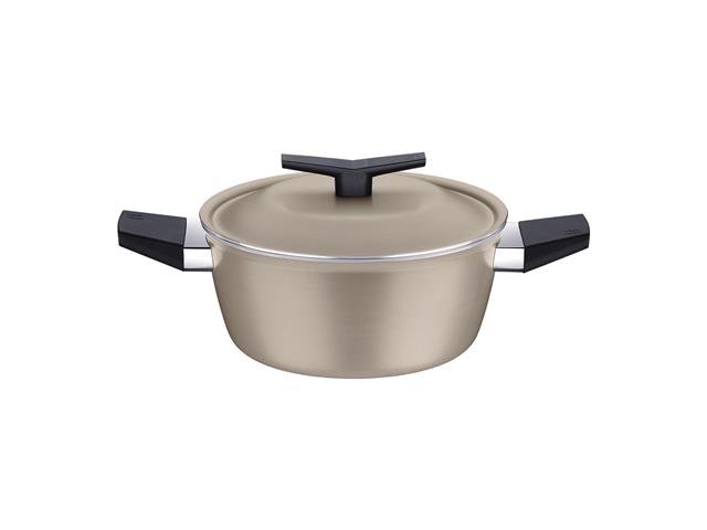 Panela Tramontina Spezia Induction em Alumínio Antiaderente Areia 18cm - 5