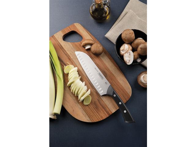 Faca Santoku Tramontina Solutta com Lâmina em Aço Inox 7" Preto - 2