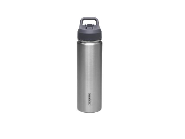 Garrafa Térmica Tramontina 650 ml Inox com Canudo - 3