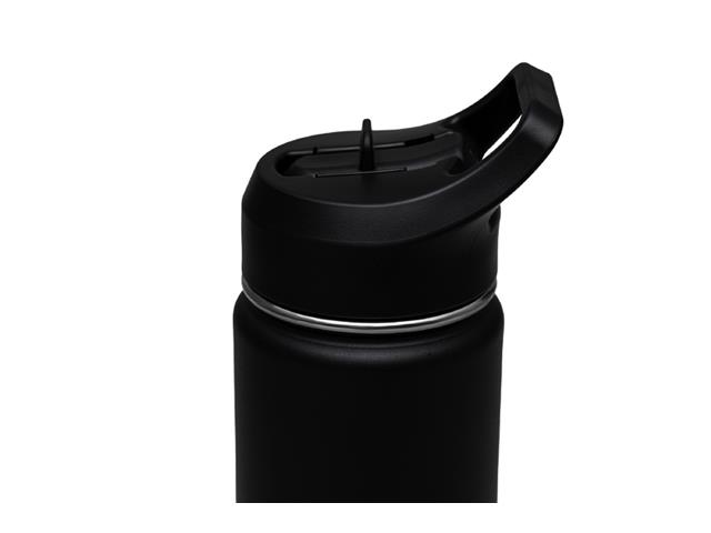 Garrafa Térmica Tramontina 650 ml Preta com Canudo - 7