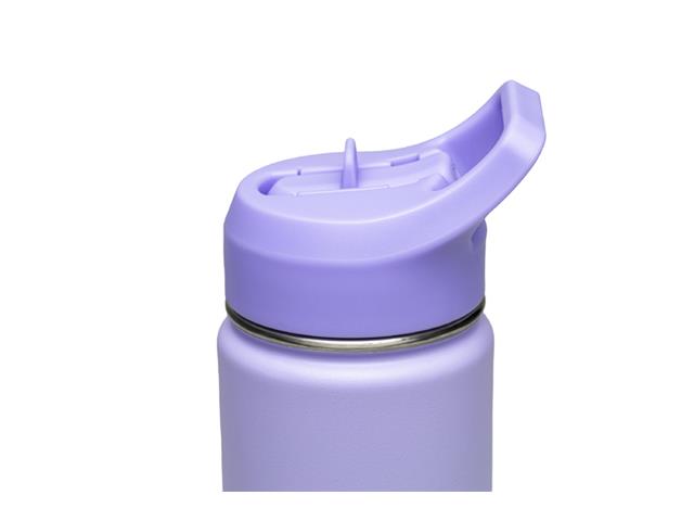 Garrafa Térmica Tramontina 650 ml Lilás com Canudo - 3