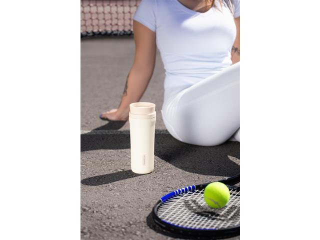 Copo Térmico Tramontina 460 ml Bege com Bocal 360° - 8