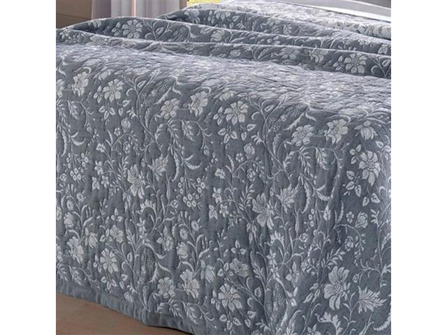 Colcha Buettner Bouti Cenário Veras Grafite King 2,60x2,80 - 2