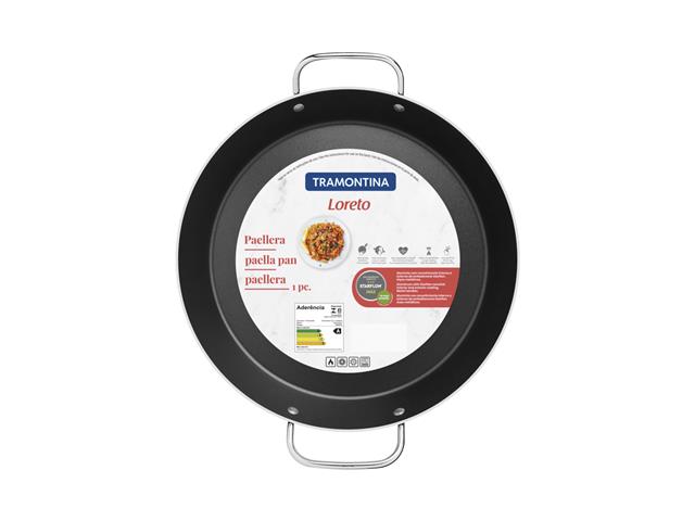 Paellera Tramontina Antiadherente Starflon Max Grafito 30 cm 2,5 L