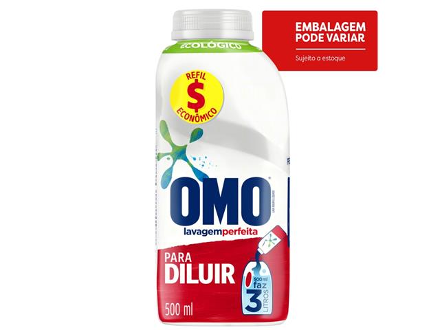 Lava-Roupas Concentrado para Diluir Omo Lavage...