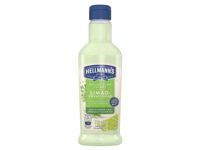 Molho para Salada Hellmann's Limão e Ervas Fin...