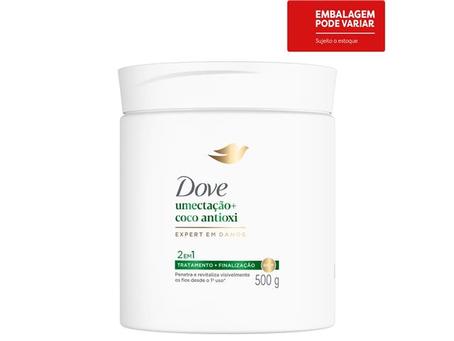 Máscara 2 em 1 Dove Umectação + Coco Antioxi P...