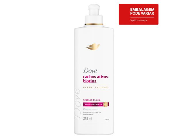 Creme para Pentear Dove Cachos Ativos + Biotin...