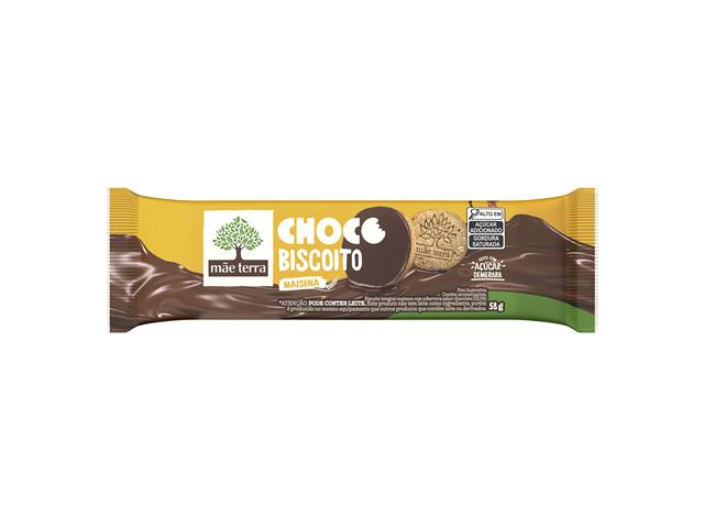 Biscoito Maizena Vegano Integral Cobertura Cac...