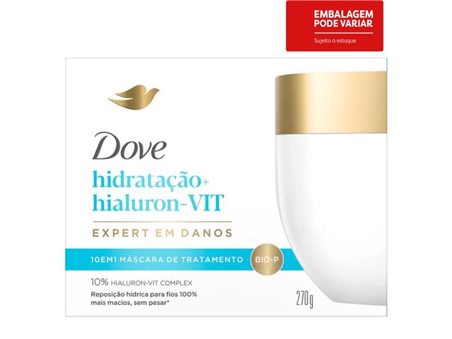 Máscara de Tratamento Dove Hidratação + Hialur...