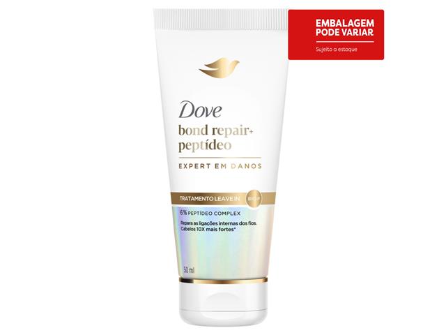 Leave-In Dove Bond Repair + Peptídeo Caixa 50m...