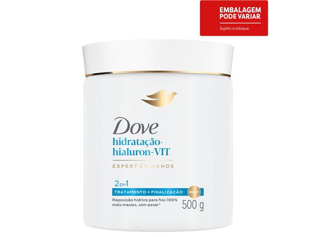 Máscara 2 em 1 Dove Hidratação + Hialuron-VIT ...