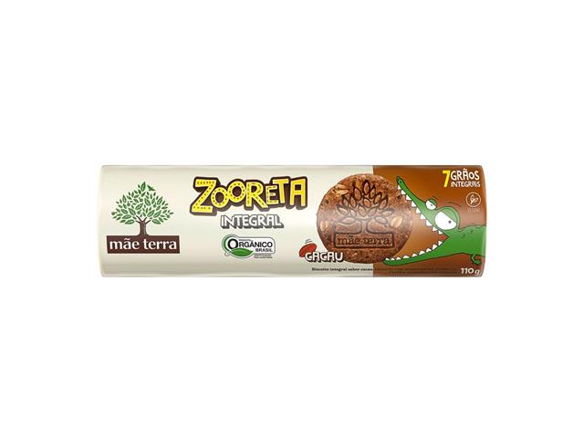 Biscoito Orgânico Mãe Terra Tribos Cacau 130g
