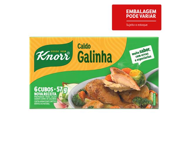 Caldo Knorr Galinha 6 Cubos