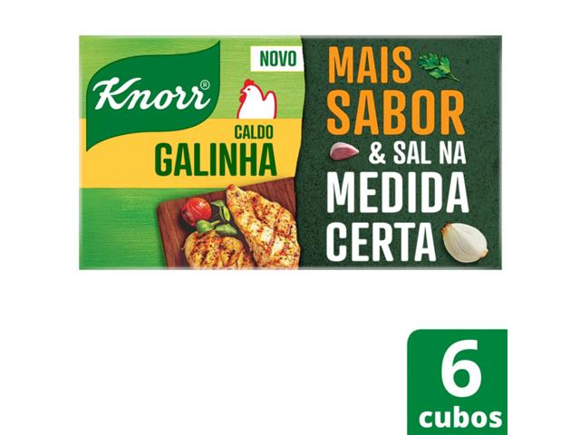 Caldo Knorr Galinha 6 Cubos