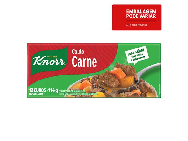 Caldo Knorr Carne 12 Cubos
